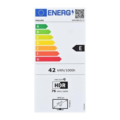 Telewizor 43" Philips 43PUS8010/12