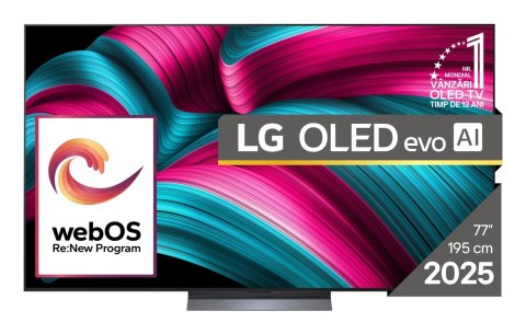 Telewizor LG OLED77C51LA OLED EVO 77'' 4K Ultra HD 144 Hz WebOS Dolby Atmos Czarny