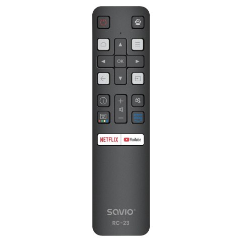 SAVIO PILOT UNIWERSALNY/ZAMIENNIK DO TV TCL-SMART TV RC-23