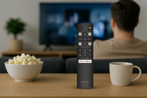 SAVIO PILOT UNIWERSALNY/ZAMIENNIK DO TV TCL-SMART TV RC-23