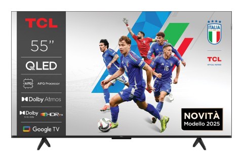 Telewizor TCL 55P7K QLED 55'' 4K Ultra HD Google TV Dolby Atmos DVB-T2 Metaliczny