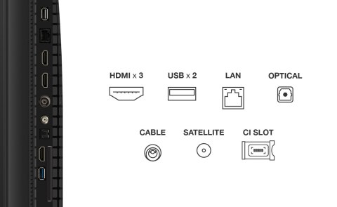 Telewizor TCL 55P7K QLED 55'' 4K Ultra HD Google TV Dolby Atmos DVB-T2 Metaliczny