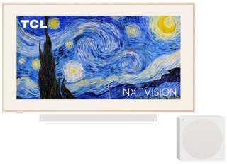 Telewizor TCL NXTFrame 55A300 PRO QLED 55'' 4K Ultra HD 144Hz Google TV Dolby Vision IQ Biały