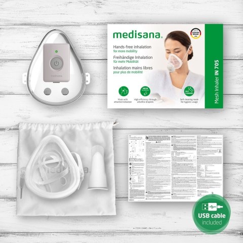 Inhalator Medisana IN 705 hands-free (w masce)