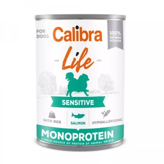 Calibra Life Dog Monoprotein Salmon - mokra karma dla psa - 400 g