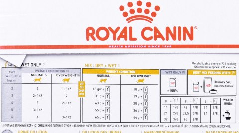 ROYAL CANIN Urinary Moderate Calorie - saszetka 12x85g