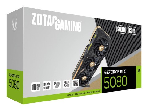 Karta graficzna ZOTAC GAMING GeForce RTX 5080 SOLID CORE 16GB