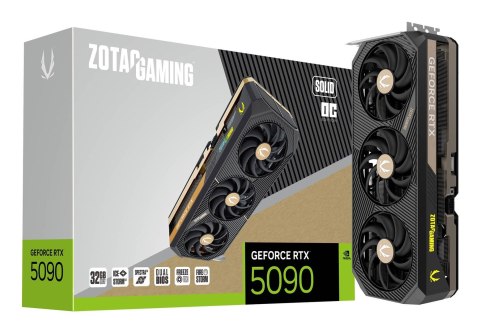 Karta graficzna ZOTAC GAMING GeForce RTX 5090 32GB SOLID OC