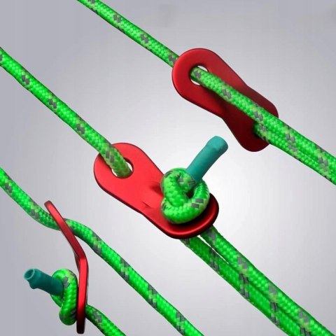 Linki wspinaczkowa Naturehike do namiotu odblaskowe 4 X 4M NH15A001-G-GREEN