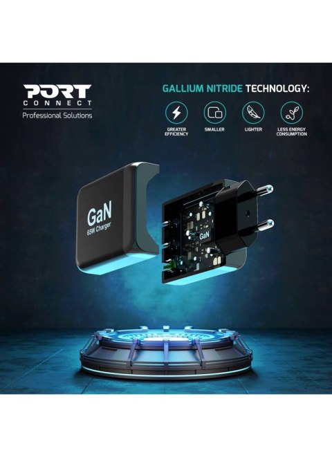 Zasilacz PORT DESIGNS 900106-EU 65 W - TYPE C