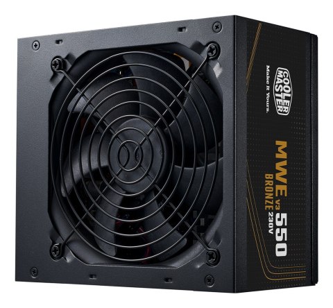 COOLER MASTER ZASILACZ MWE Bronze 550 V3 230V MPE-5501-ACABW-3BEU