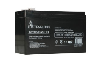 EXTRALINK AKUMULATOR BEZOBSŁUGOWY AGM 12V 9AH