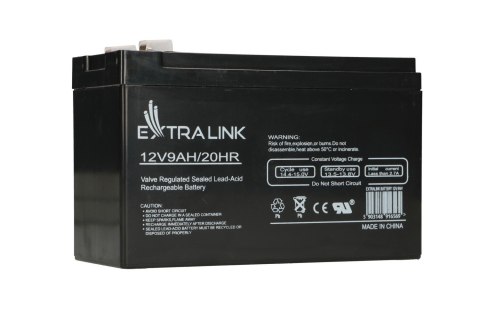 EXTRALINK AKUMULATOR BEZOBSŁUGOWY AGM 12V 9AH
