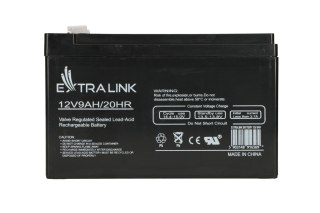 EXTRALINK AKUMULATOR BEZOBSŁUGOWY AGM 12V 9AH