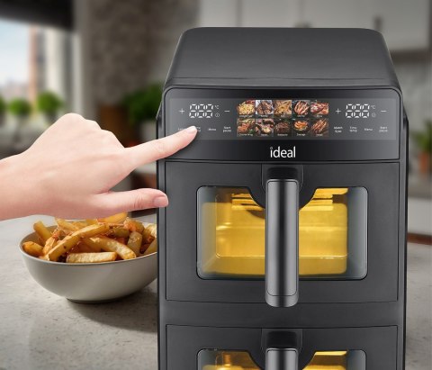 ELDOM FRYTOWNICA BEZTŁUSZCZOWA PIONOWA PODWÓJNA 9L