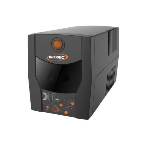 INFOSEC ZASILACZ AWARYJNY UPS X1+ 700 IEC, 700VA, 360W, 4X C13
