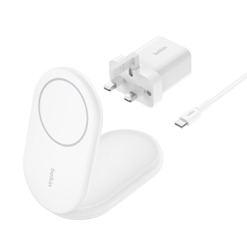 BELKIN ŁADOWARKA MAGSAFE QI2 15W BIAŁA ZASILACZ 20W