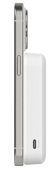 BELKIN POWERBANK MAGSAFE 10000 MAH, 15W, QI2, WHT