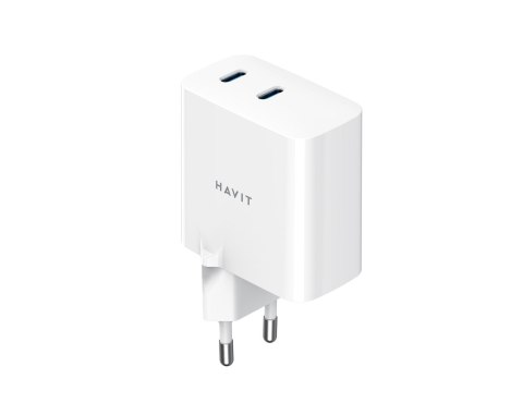 Ładowarka Havit USB-C+USB-C UC45 EU