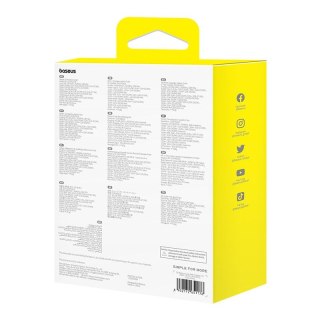 Ładowarka sieciowa Baseus Cube C+U 30W EU (moon white)