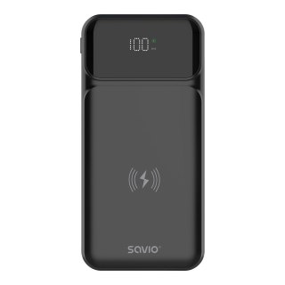 SAVIO POWERBANK 10000 MAH CZARNY BA-09