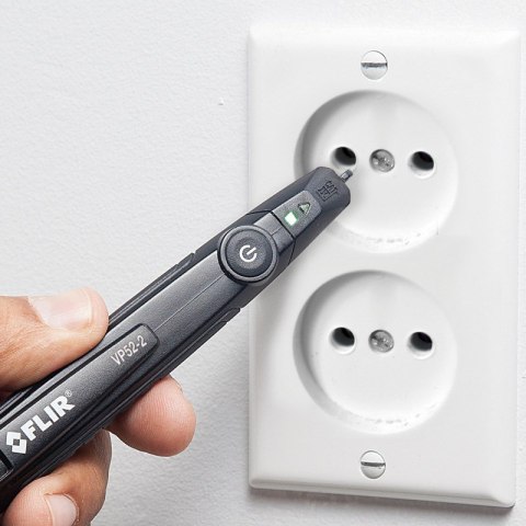 FLIR BEZDOTYKOWY DETEKTOR NAPIĘCIA CAT IV Z ALARMEM I LATARKĄ VP52-2