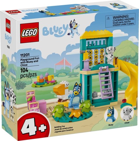 Lego 11201 Bluey - Blue i Łatko na placu zabaw