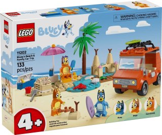Lego 11202 Bluey - Blue i rodzinna wycieczka samochodem