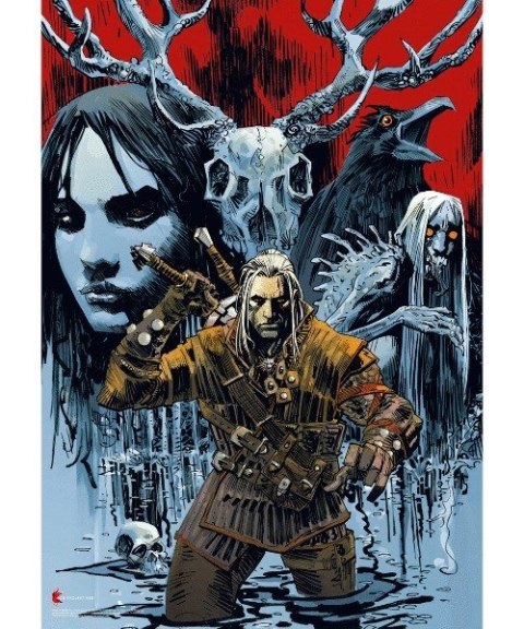 Puzzle Good Loot Comic Book: The Witcher (Wiedźmin) House of Glass 1000 elementów