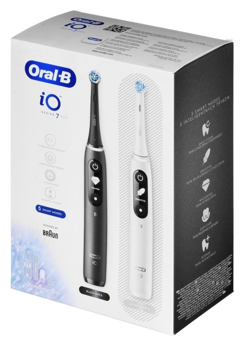 Szczoteczka Oral-B iO Series 7 Duo Black/White JAS2