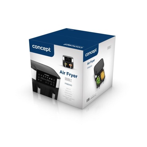 Frytkownica beztłuszczowa double Air Fryer CONCEPT FR8000