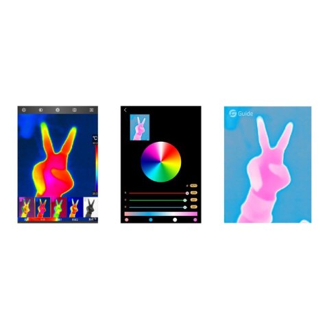 GUIDE SENSMART KAMERA TERMOWIZYJNA MOBIR AIR MAA DLA URZĄDZEŃ ANDROID USB-C, 120X90PX DO 120°C FOV 50° 25HZ MAA