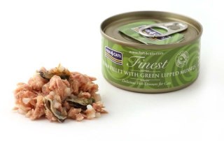 Fish4Cats Finest filet z Tuńczyka z omułkiem 70g