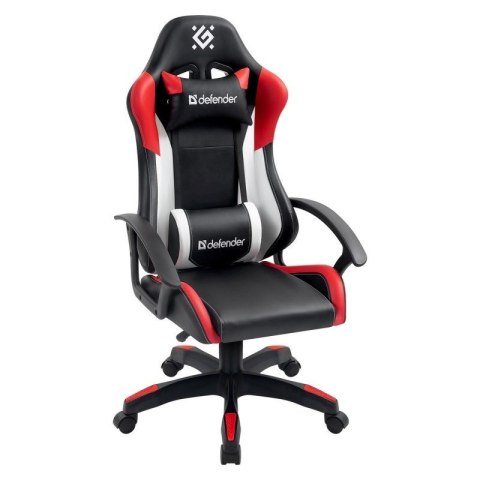 DEFENDER FOTEL CRATER CZERWONO-CZARNY GAMING