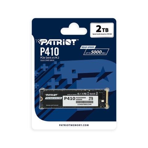SSD Patriot Viper P410 M.2 PCI-Ex4 NVMe 1.4 2TB