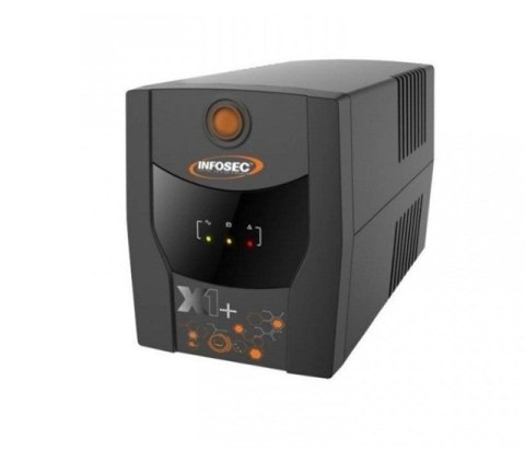 INFOSEC ZASILACZ AWARYJNY UPS X1+ 1600, 1600VA, 900W, 4x FR/Schuko