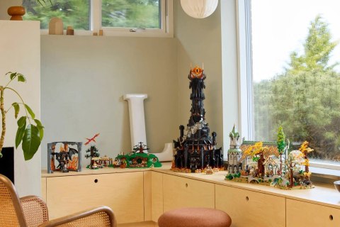 LEGO Icons 10367 Władca pierścieni: Book nook z Balrogiem (WYPRZEDAŻ)