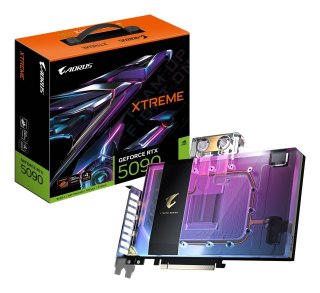 Karta graficzna Gigabyte GeForce RTX 5090 AORUS XTREME WATERFORCE WB 32GB
