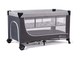 Kinderkraft Łóżeczko turystyczne LEODY grey (WYPRZEDAŻ)