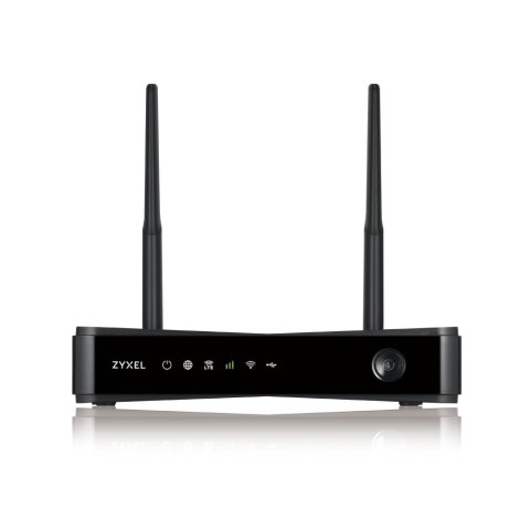 Router Wi-Fi 5 4G LTE Zyxel LTE-3301PLUS-EU0102F CAT.6 Indoor Standalone/Nebula z Licencją Nebula Pro 1 ROK, AC1200 WiFi, 4x GB 