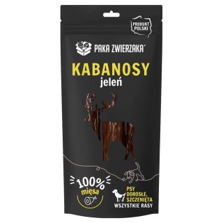 Paka Zwierzaka przysmak kabanosy jeleń 3szt 80g