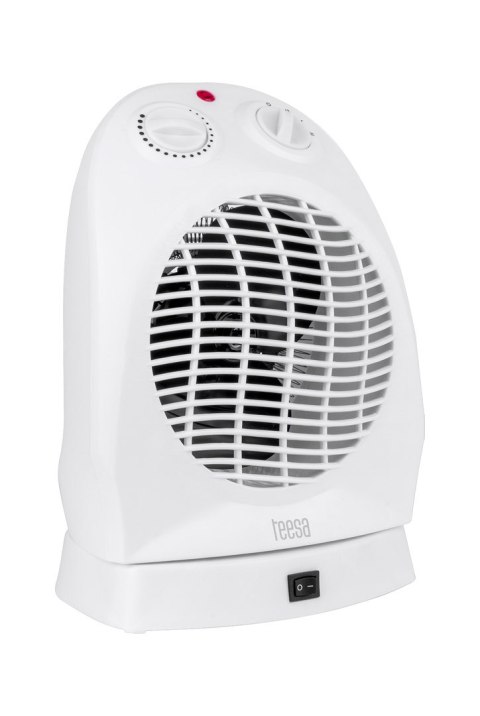 TEESA TERMOWENTYLATOR Z FUNKCJĄ OSCYLACJI 1KW/2KW BIAŁY TSA8038