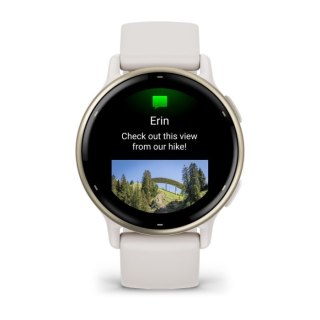 Zegarek Garmin Vivoactive 5 42mm Kremowo-złoty