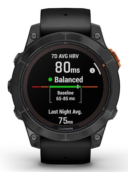 Zegarek sportowy Garmin Fenix 7 Pro Solar Edition Slate Grey / Black Band