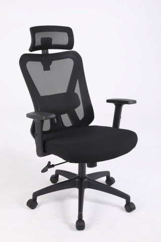 Activejet Fotel biurowy ergonomiczny T5 czarny
