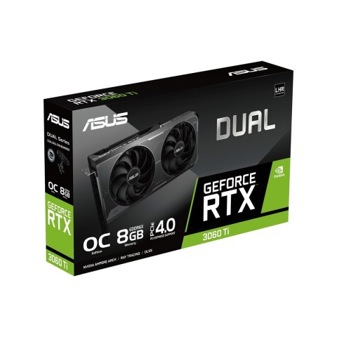 Karta graficzna ASUS Dual GeForce RTX 3060 Ti OC 8GB GDDR6X (WYPRZEDAŻ)