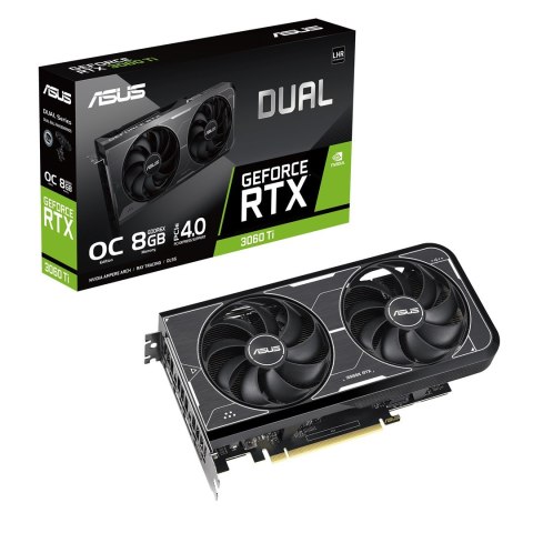 Karta graficzna ASUS Dual GeForce RTX 3060 Ti OC 8GB GDDR6X (WYPRZEDAŻ)