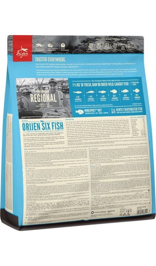 ORIJEN 6 Ryb 2kg (WYPRZEDAŻ)