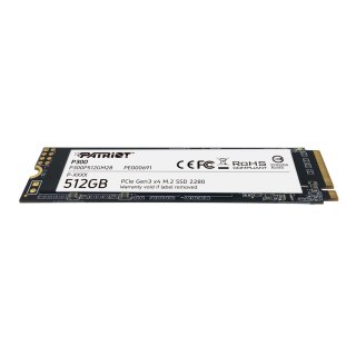 SSD Patriot P300 M.2 PCI-Ex4 NVMe 512GB 1,7GB/s (WYPRZEDAŻ)
