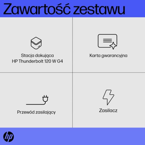 Stacja dokujaca HP Thunderbolt Dock G4 USB-C 120W